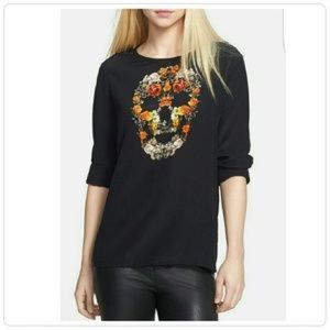Equipment Liam Skull Blouse 100% Silk 🤩